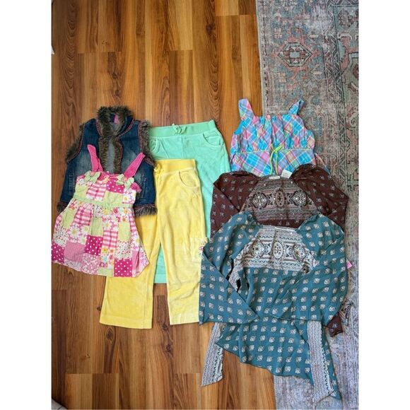Vintage Y2K 2000s Mary-Kate and Ashley Disney Girls Back to School Bundle Size 6 - Picture 1 of 15